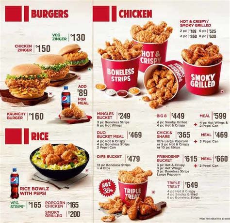 kfc menu prices lebanon|Kentucky Fried Chicken (KFC) Restaurant .